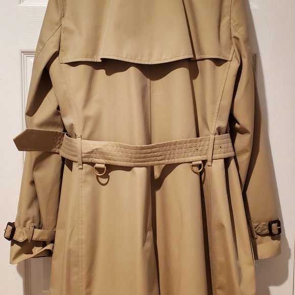Burberry Islington Trench Coat Short women size 10US - Picture 8 of 10